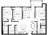 3 Bedroom Floor Plan